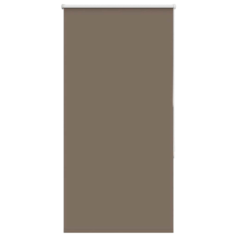 Produktbild för Mörkläggningsgardin kaffe 75x130 cm tyg bredd 70,7 cm polyester