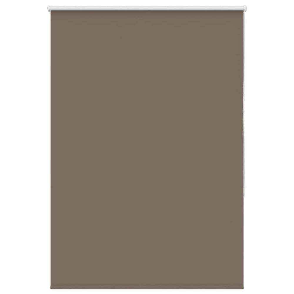 Produktbild för Mörkläggningsgardin kaffe 90x130 cm tyg bredd 85,7 cm polyester