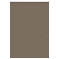 Produktbild för Mörkläggningsgardin kaffe 90x130 cm tyg bredd 85,7 cm polyester