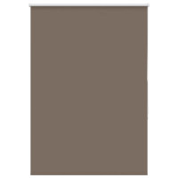 Produktbild för Mörkläggningsgardin kaffe 115x130 cm tyg bredd 110,7 cm