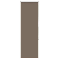Produktbild för Mörkläggningsgardin kaffe 60x150 cm tyg bredd 55,7 cm polyester