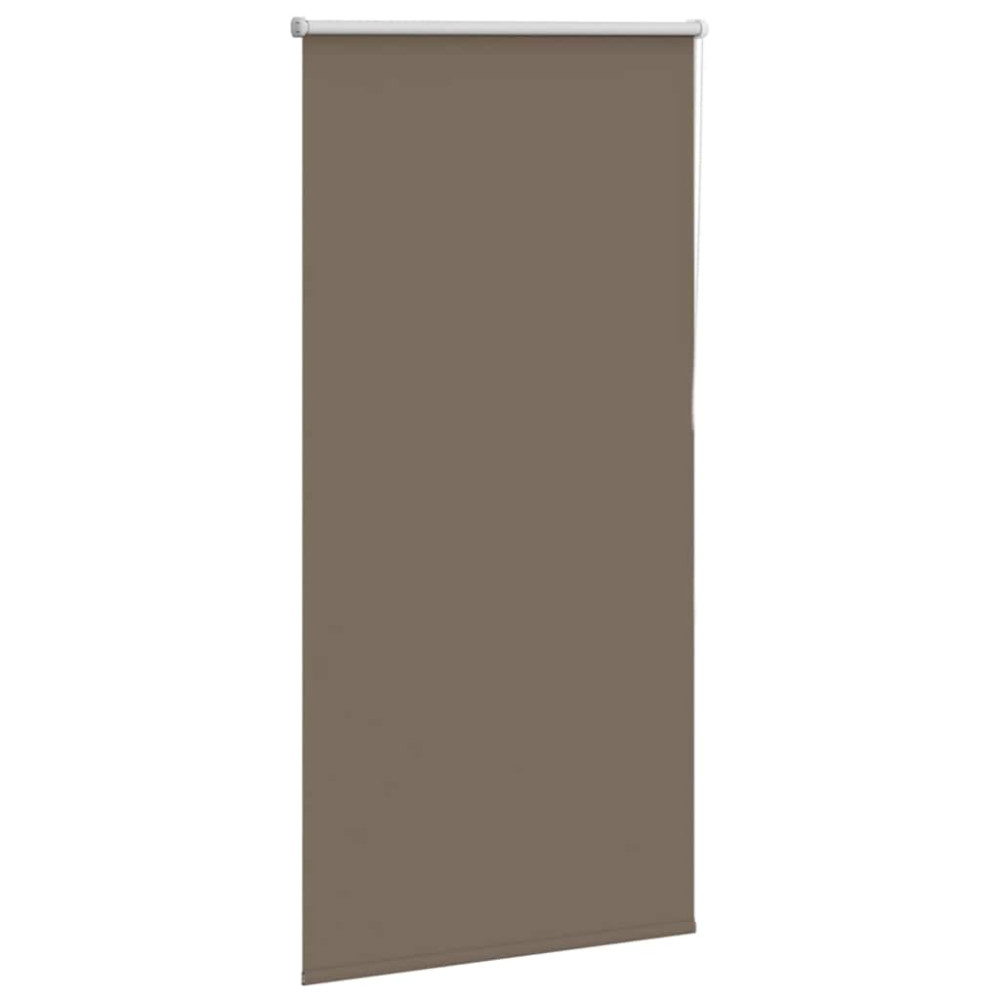 Produktbild för Rullgardin mörkläggningskaffe 65x150 cm tyg bredd 60,7 cm