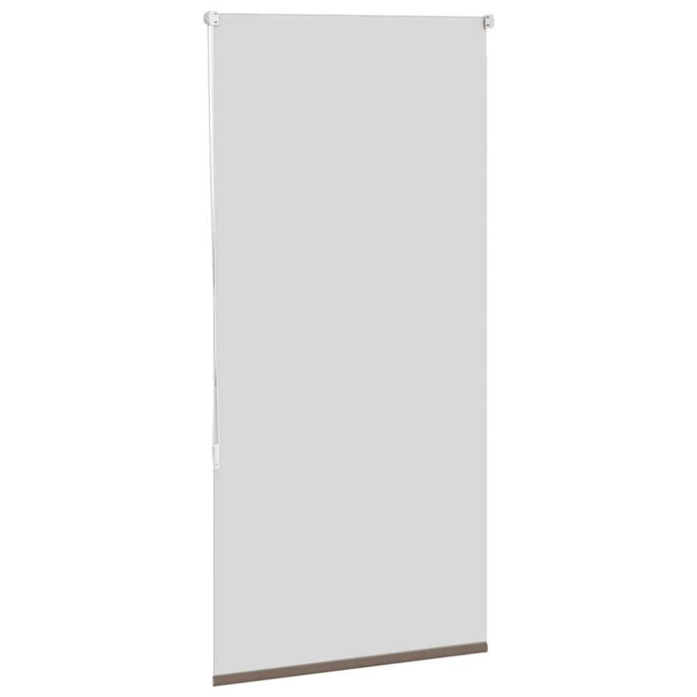 Produktbild för Mörkläggningsgardin kaffe 75x150 cm tyg bredd 70,7 cm polyester