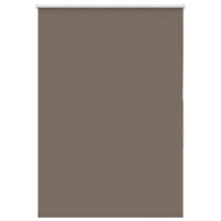 Produktbild för Mörkläggningsgardin kaffe 90x150 cm tyg bredd 85,7 cm polyester
