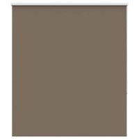 Produktbild för Mörkläggningsgardin kaffe 125x150 cm tyg bredd 121,6 cm