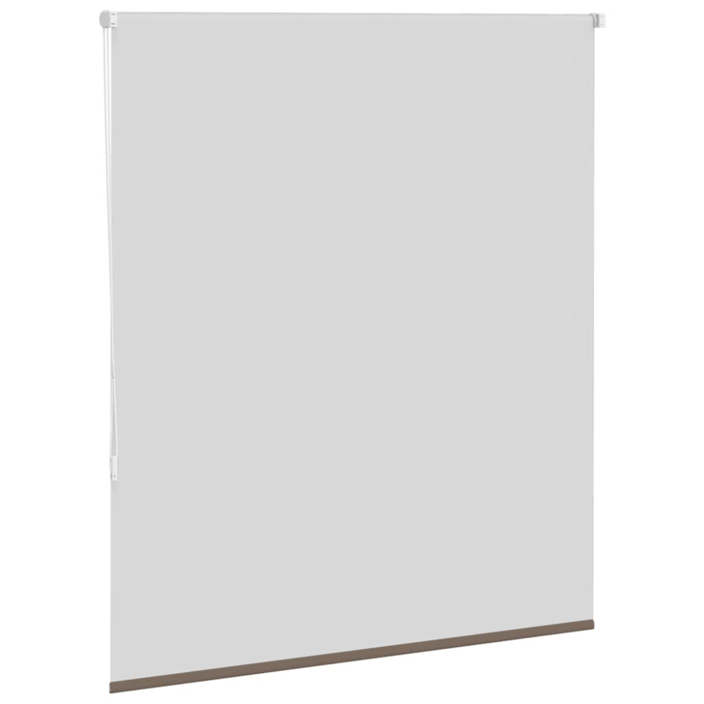 Produktbild för Mörkläggningsgardin kaffe 130x150 cm tyg bredd 126,6 cm