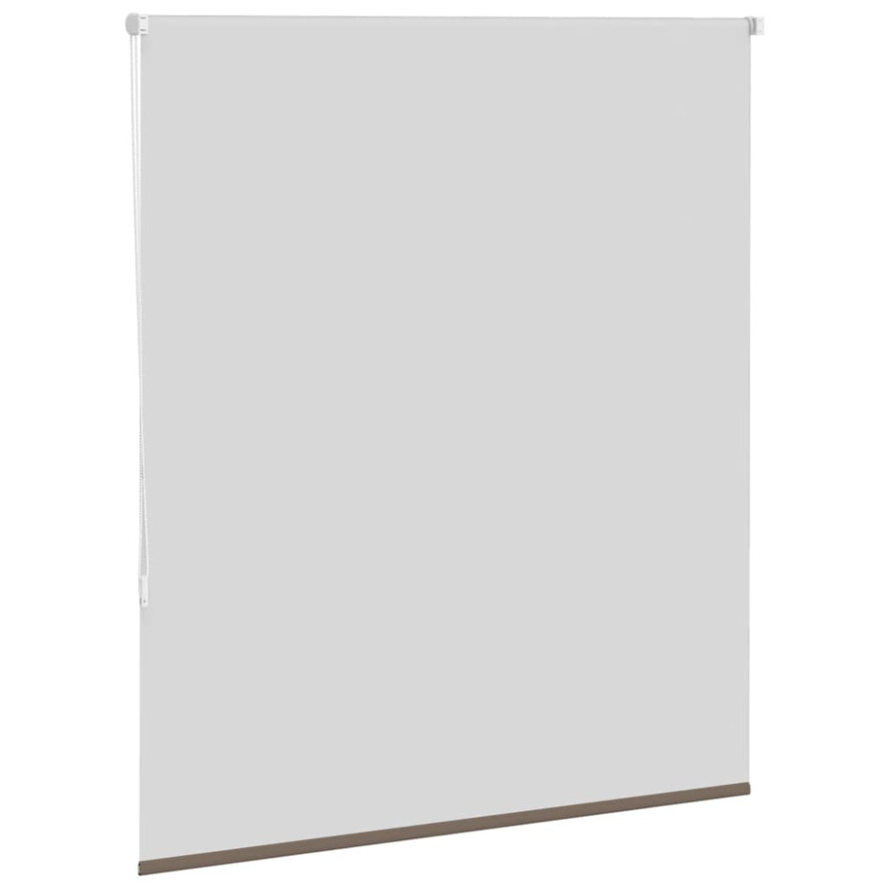 Produktbild för Mörkläggningsgardin kaffe 140x150 cm tyg bredd 136,6 cm