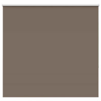 Produktbild för Mörkläggningsgardin kaffe 160x150 cm tyg bredd 156,6 cm