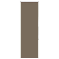 Produktbild för Mörkläggningsgardin kaffe 60x175 cm tyg bredd 55,7 cm polyester