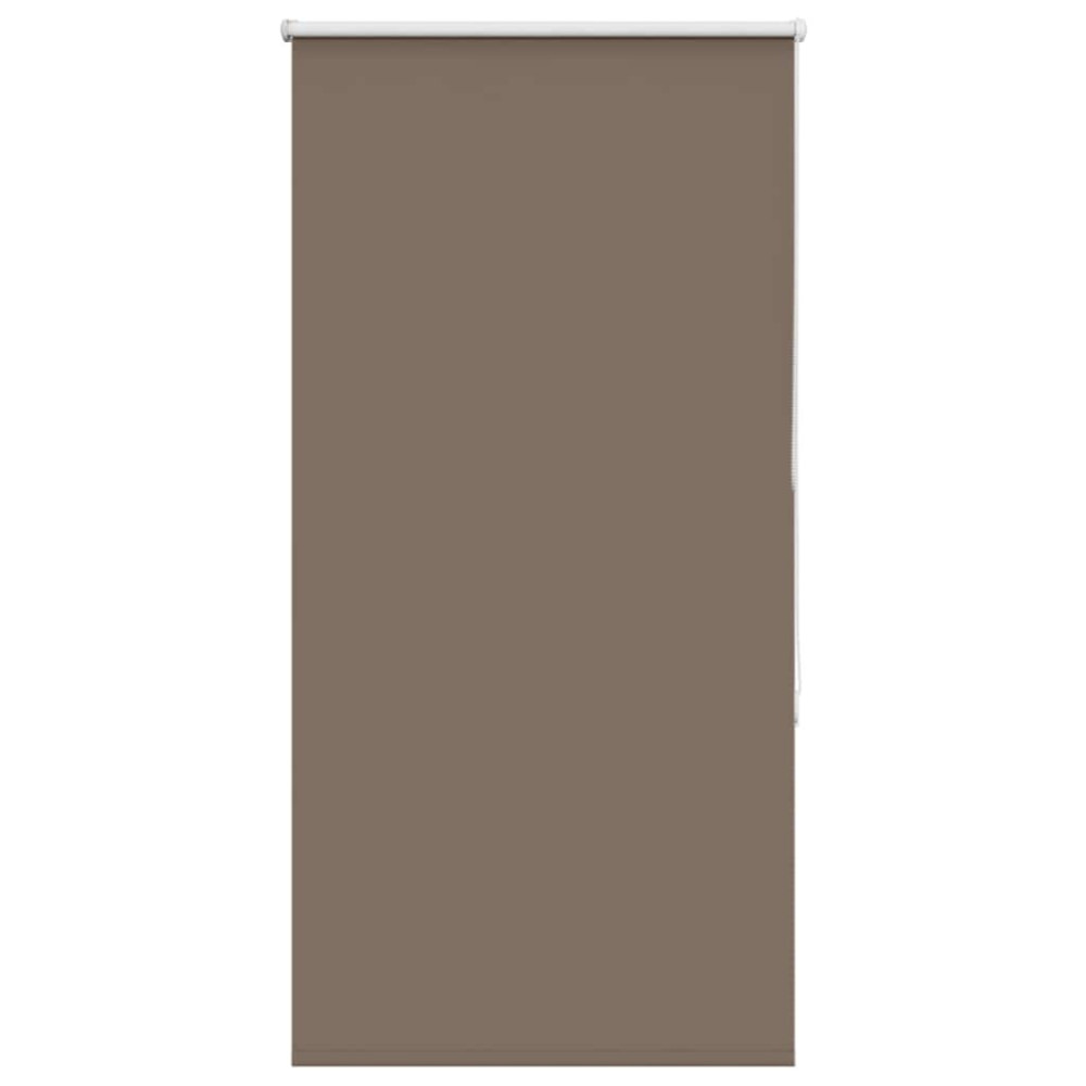 Produktbild för Mörkläggningsgardin kaffe 65x175 cm tyg bredd 60,7 cm polyester