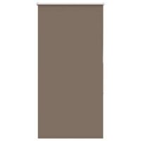 Produktbild för Mörkläggningsgardin kaffe 65x175 cm tyg bredd 60,7 cm polyester