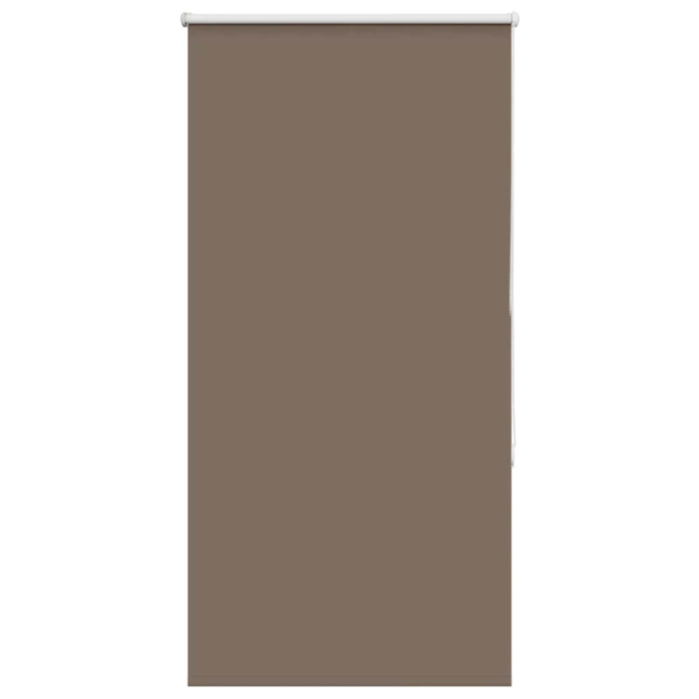 Produktbild för Mörkläggningsgardin kaffe 70x175 cm tygbredd 65,7 cm polyester