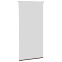 Produktbild för Mörkläggningsgardin kaffe 85x175 cm tyg bredd 80,7 cm polyester