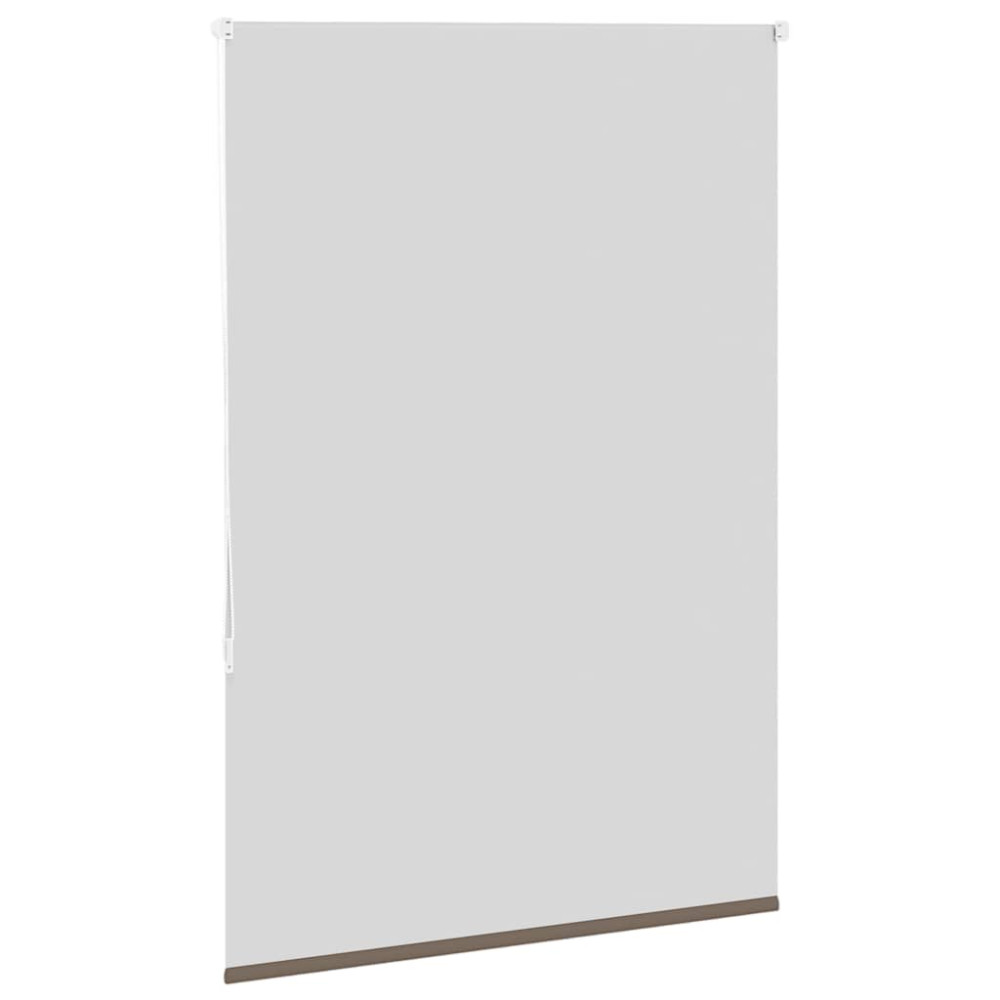 Produktbild för Mörkläggningsgardin kaffe 100x175 cm tyg bredd 95,7cm polyester