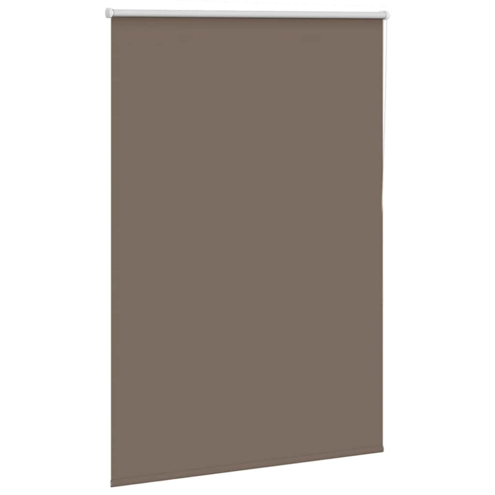 Produktbild för Mörkläggningsgardin kaffe 115x175 cm tyg bredd 110,7 cm
