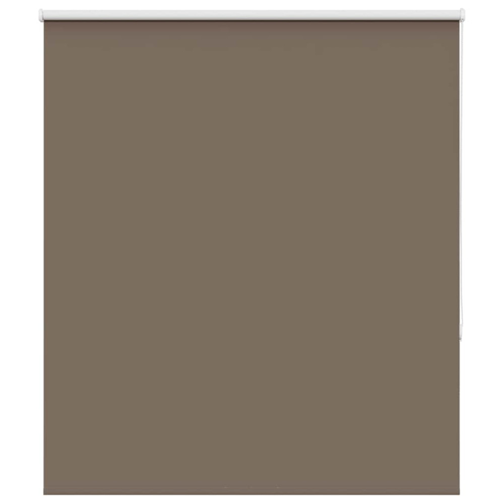 Produktbild för Mörkläggningsgardin kaffe 130x175 cm tyg bredd 126,6 cm