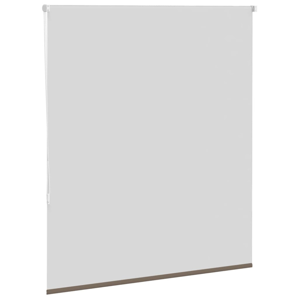 Produktbild för Mörkläggningsgardin kaffe 140x175 cm tyg bredd 136,6 cm