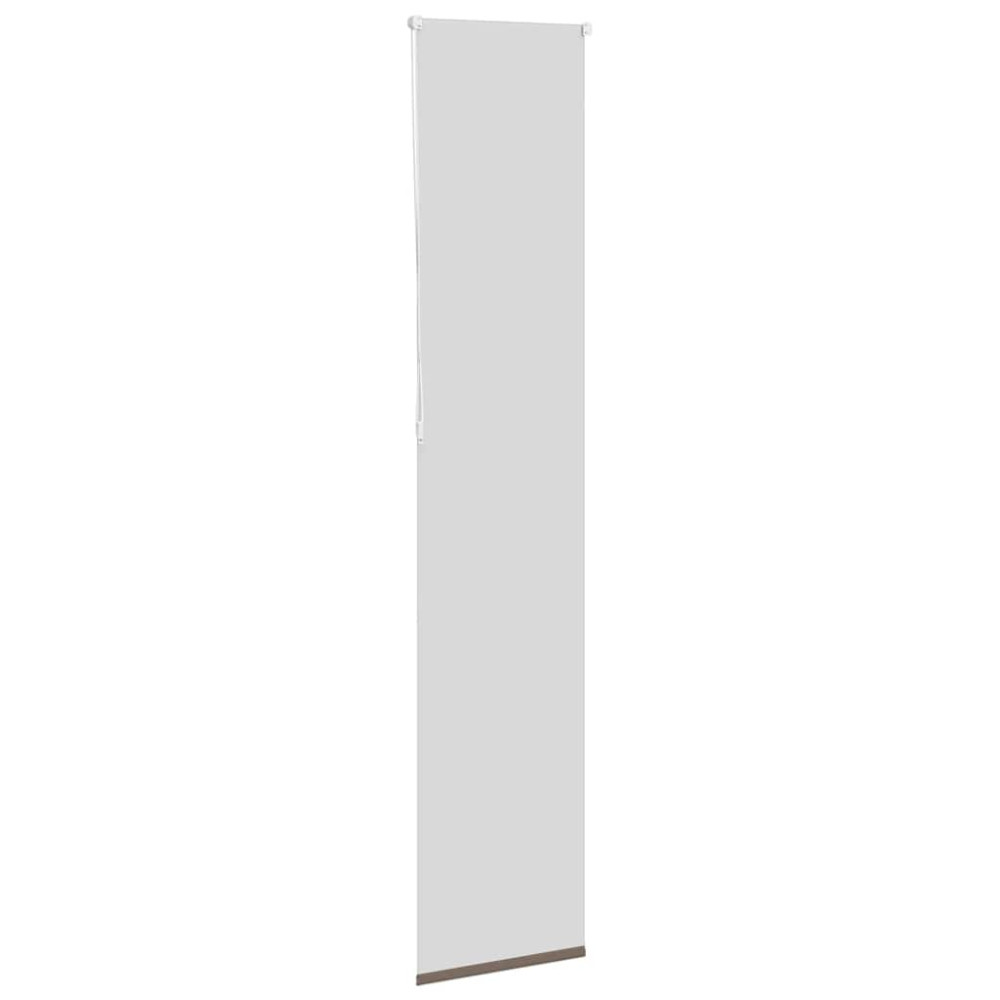 Produktbild för Mörkläggningsgardin kaffe 40x210 cm tyg bredd 35,7 cm polyester