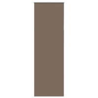 Produktbild för Mörkläggningsgardin kaffe 85x210 cm tyg bredd 80,7 cm polyester