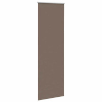 Produktbild för Mörkläggningsgardin kaffe 85x210 cm tyg bredd 80,7 cm polyester