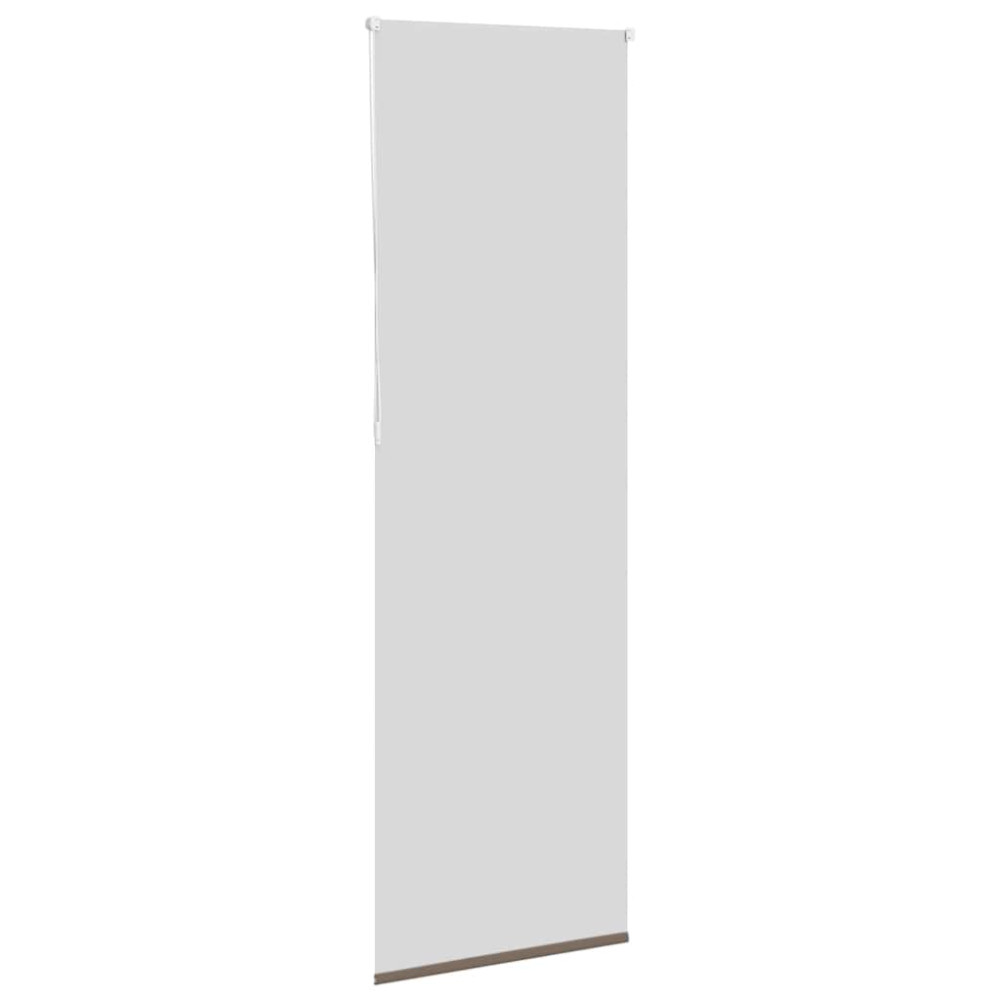 Produktbild för Mörkläggningsgardin kaffe 85x210 cm tyg bredd 80,7 cm polyester