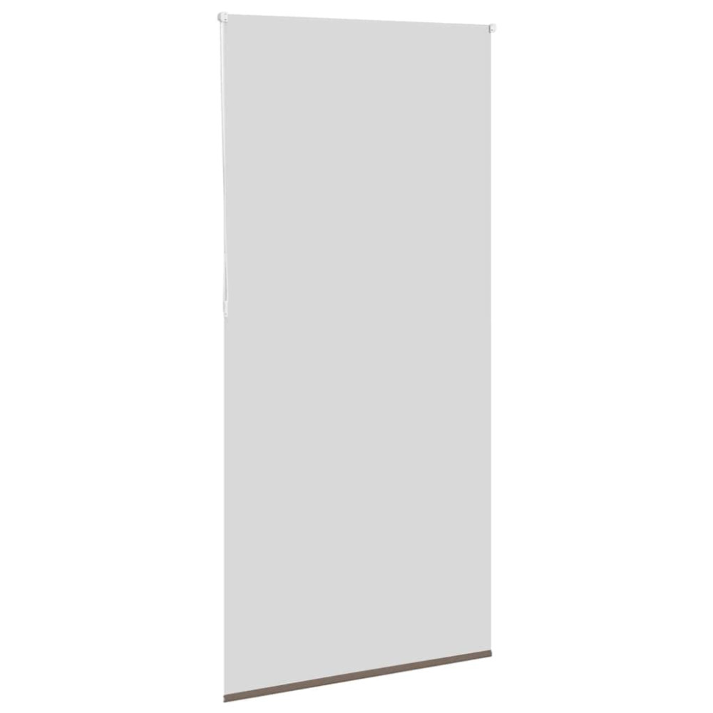 Produktbild för Mörkläggningsgardin kaffe 110x210 cm tyg bredd 105,7 cm