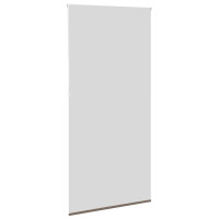 Produktbild för Mörkläggningsgardin kaffe 110x210 cm tyg bredd 105,7 cm