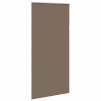 Produktbild för Mörkläggningsgardin kaffe 115x210 cm tyg bredd 110,7 cm