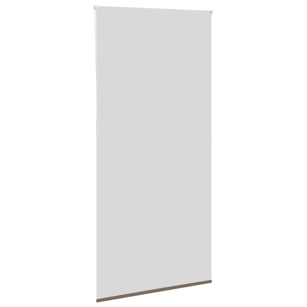 Produktbild för Mörkläggningsgardin kaffe 115x210 cm tyg bredd 110,7 cm