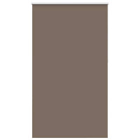 Produktbild för Mörkläggningsgardin kaffe 125x210 cm tyg bredd 121,6 cm