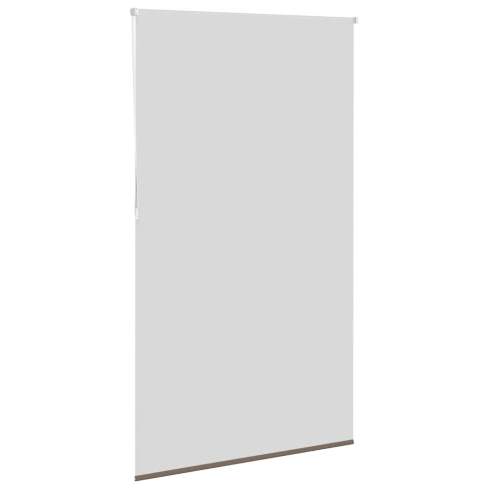 Produktbild för Mörkläggningsgardin kaffe 130x210 cm tyg bredd 126,6 cm