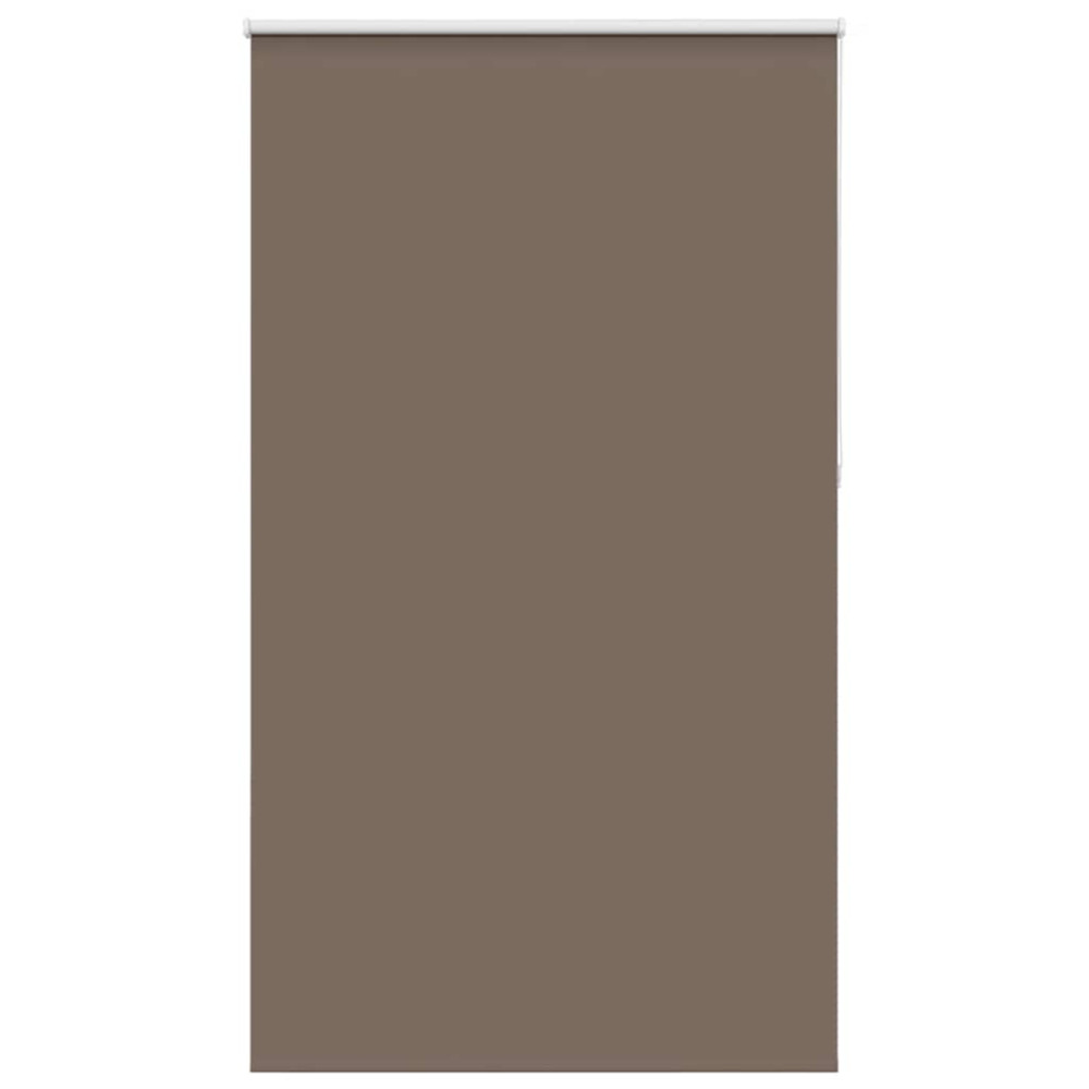 Produktbild för Mörkläggningsgardin kaffe 135x210 cm tyg bredd 131,6 cm