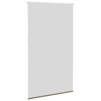 Produktbild för Mörkläggningsgardin kaffe 140x210 cm tyg bredd 136,6 cm