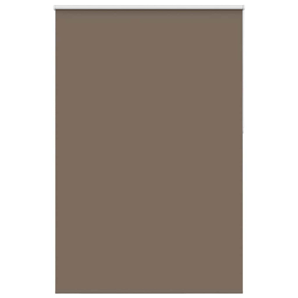 Produktbild för Mörkläggningsgardin kaffe 160x210 cm tyg bredd 156,6 cm