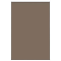 Produktbild för Mörkläggningsgardin kaffe 160x210 cm tyg bredd 156,6 cm