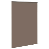 Produktbild för Mörkläggningsgardin kaffe 160x210 cm tyg bredd 156,6 cm