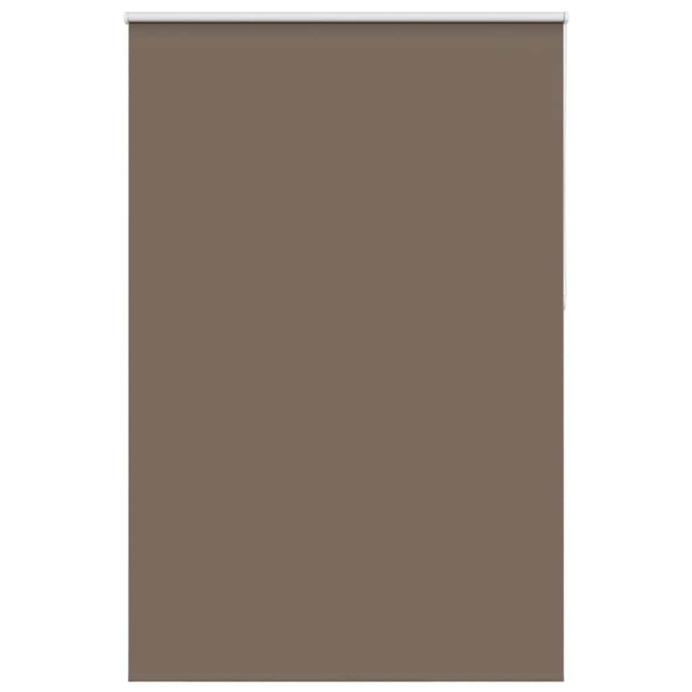 Produktbild för Mörkläggningsgardin kaffe 165x210 cm tyg bredd 161,6 cm