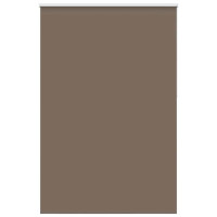 Produktbild för Mörkläggningsgardin kaffe 165x210 cm tyg bredd 161,6 cm
