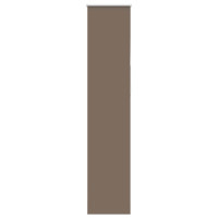 Produktbild för Mörkläggningsgardin kaffe 45x230 cm tyg bredd 40,7 cm polyester
