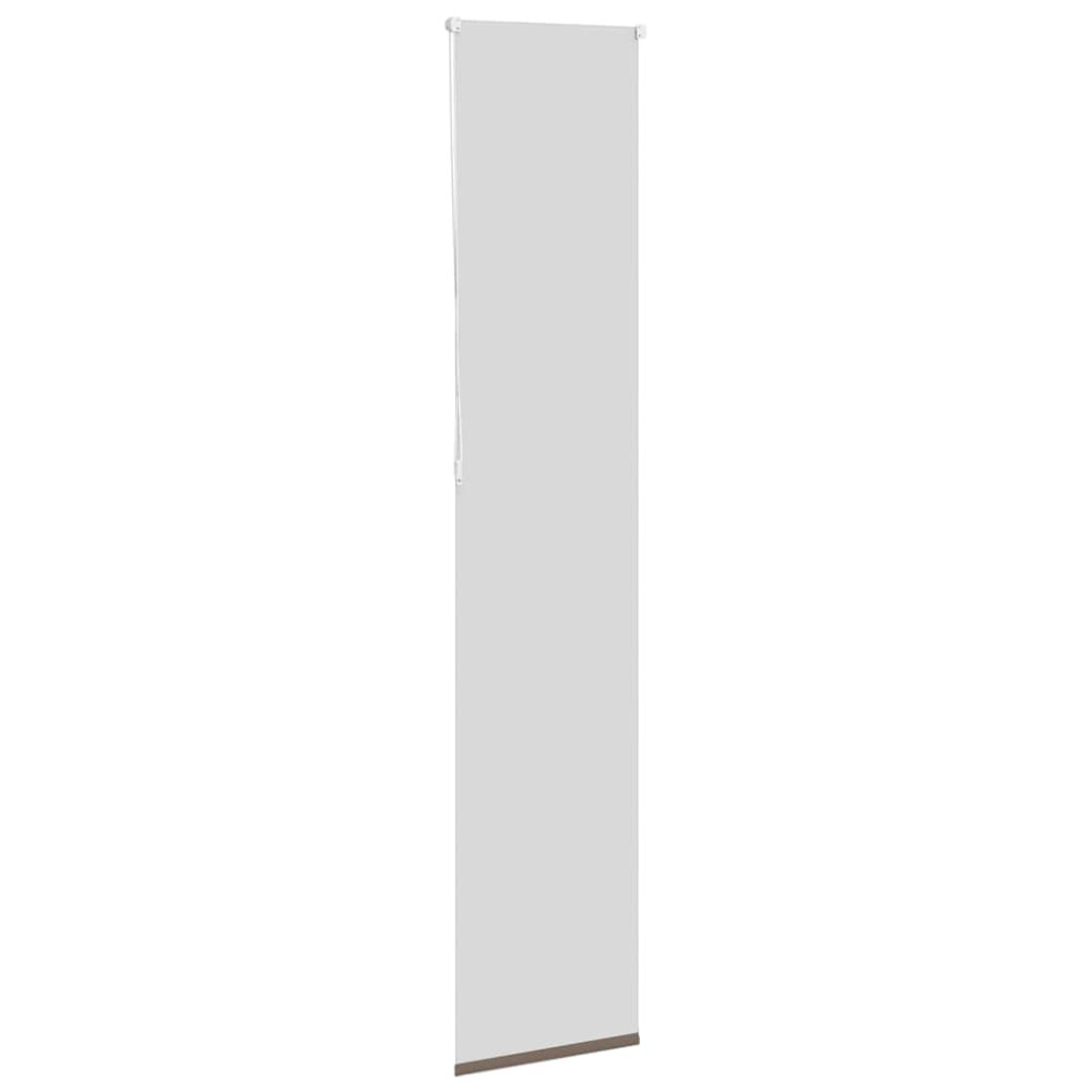 Produktbild för Mörkläggningsgardin kaffe 50x230 cm tyg bredd 45,7 cm polyester