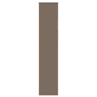 Produktbild för Mörkläggningsgardin kaffe 55x230 cm tyg bredd 50,7 cm polyester