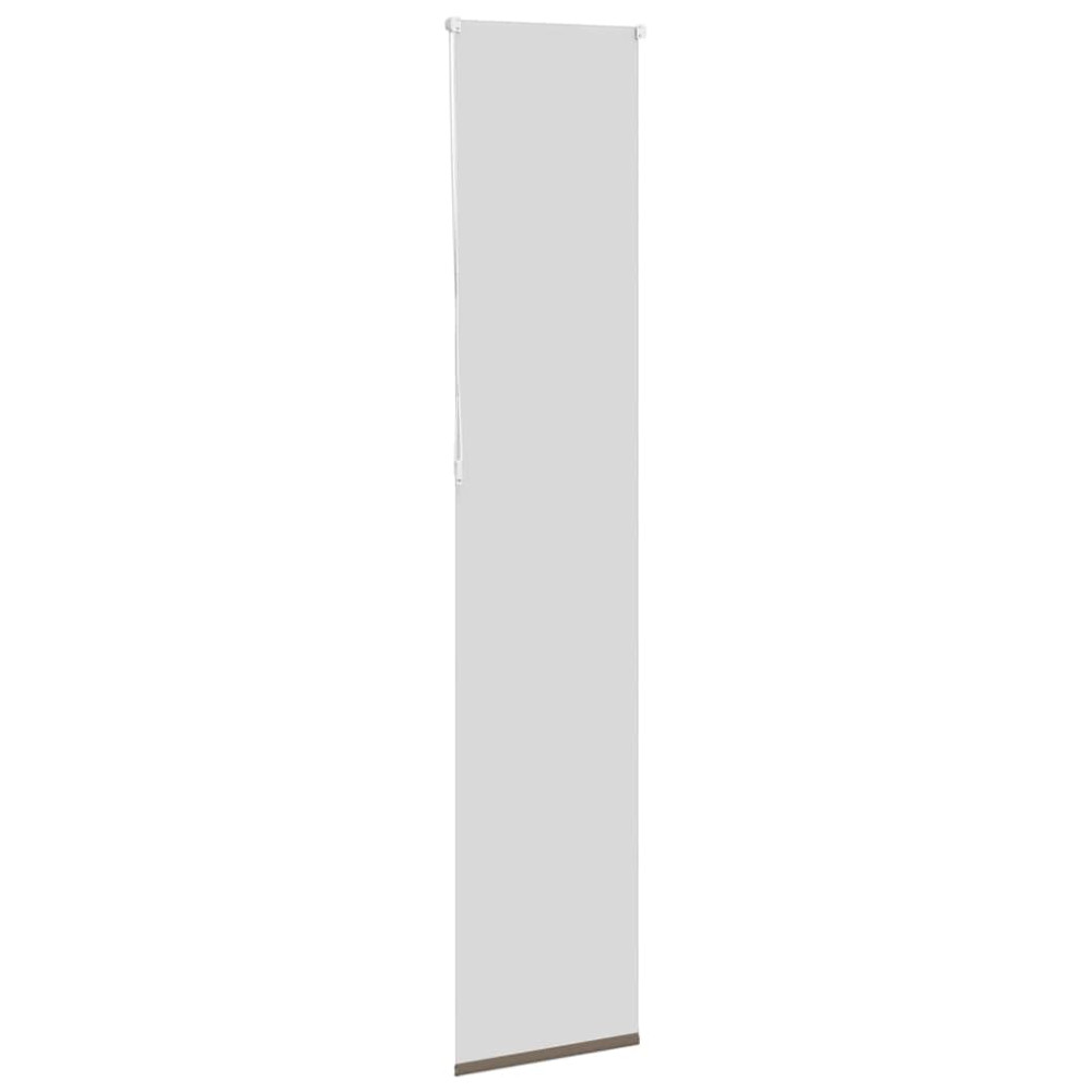 Produktbild för Mörkläggningsgardin kaffe 60x230 cm tyg bredd 55,7 cm polyester