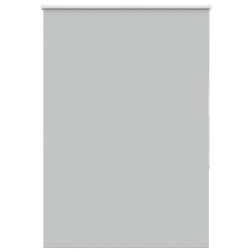 vidaXL Rullgardin mörkläggning ljusgrå 110x175 cm tyg bredd 105,7 cm - Gardiner & Persienner