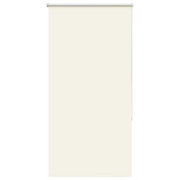 Produktbild för Rullgardin mörkläggning naturvit 80x130 cm tygbredd 75,7 cm