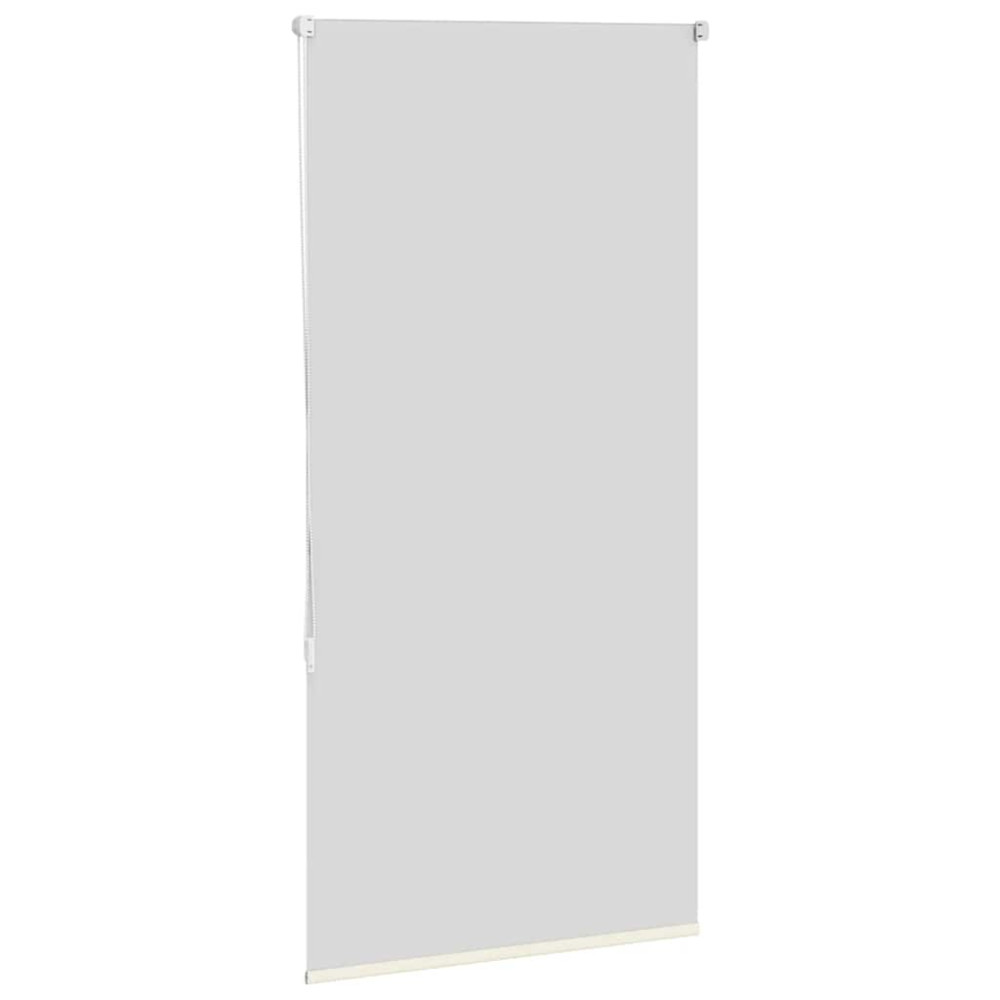 Produktbild för Rullgardin mörkläggning naturvit 80x130 cm tygbredd 75,7 cm