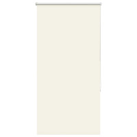 Produktbild för Rullgardin mörkläggning naturvit 85x130 cm tygbredd 80,7 cm