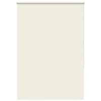 Produktbild för Rullgardin mörkläggning naturvit 100x130 cm tyg bredd 95,7 cm