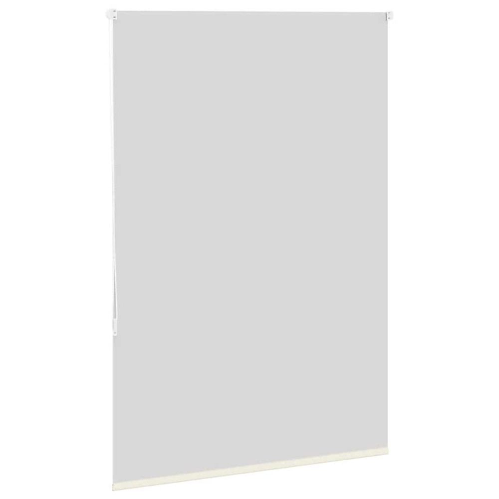 Produktbild för Rullgardin mörkläggning naturvit 100x130 cm tyg bredd 95,7 cm