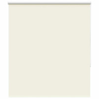 Produktbild för Rullgardin mörkläggning naturvit 130x130 cm tygbredd 126,6 cm