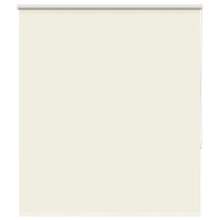 Produktbild för Rullgardin mörkläggning naturvit 140x130 cm tygbredd 136,6 cm